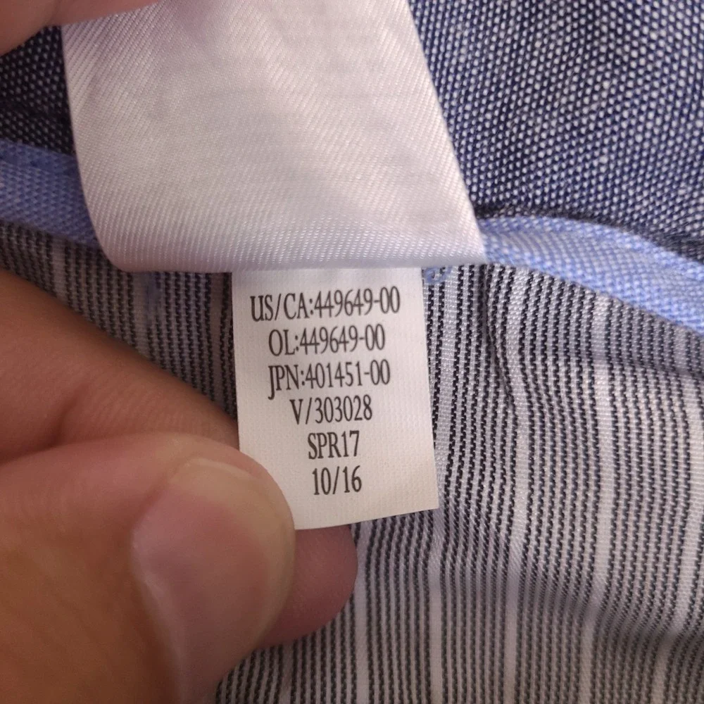 Banana Republic Pants Mens 38x31 Blue Kentfield Straight Flat Front Chino‎ Dress